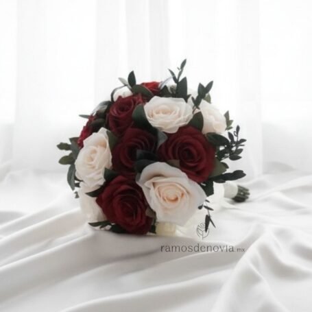 Rosas vino y ivory 1011