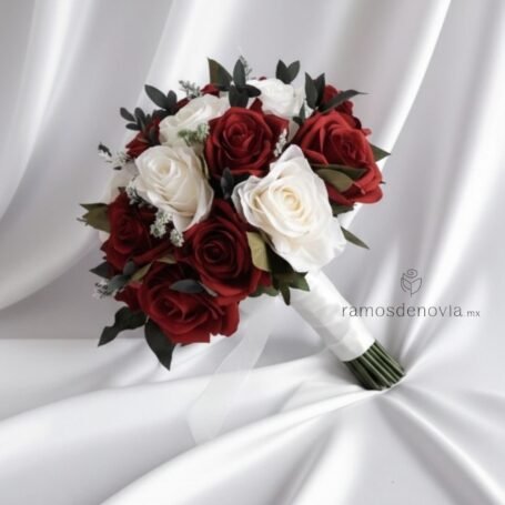 Rosas rojas y blancas 1019