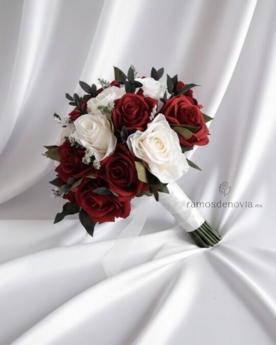 Rosas rojas y blancas 1019