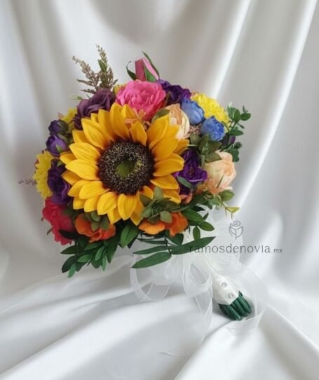 Girasoles y rosas multicolor 1045