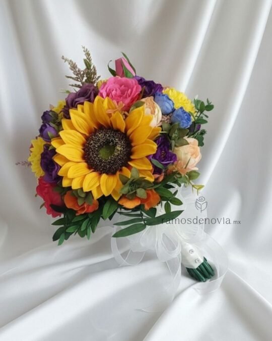 Girasoles y rosas multicolor 1045