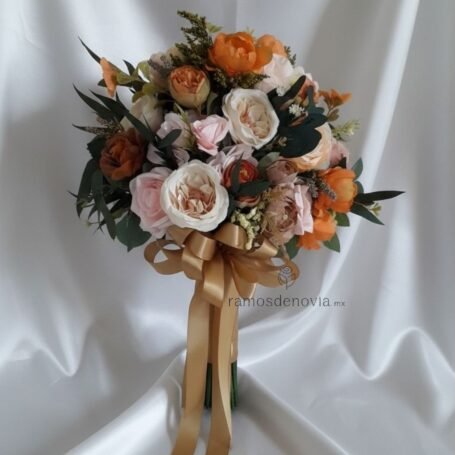 Rosas ivory, rosas y naranjas 1007