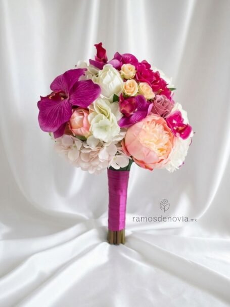Bouquet Peonías y Orquídeas 1133