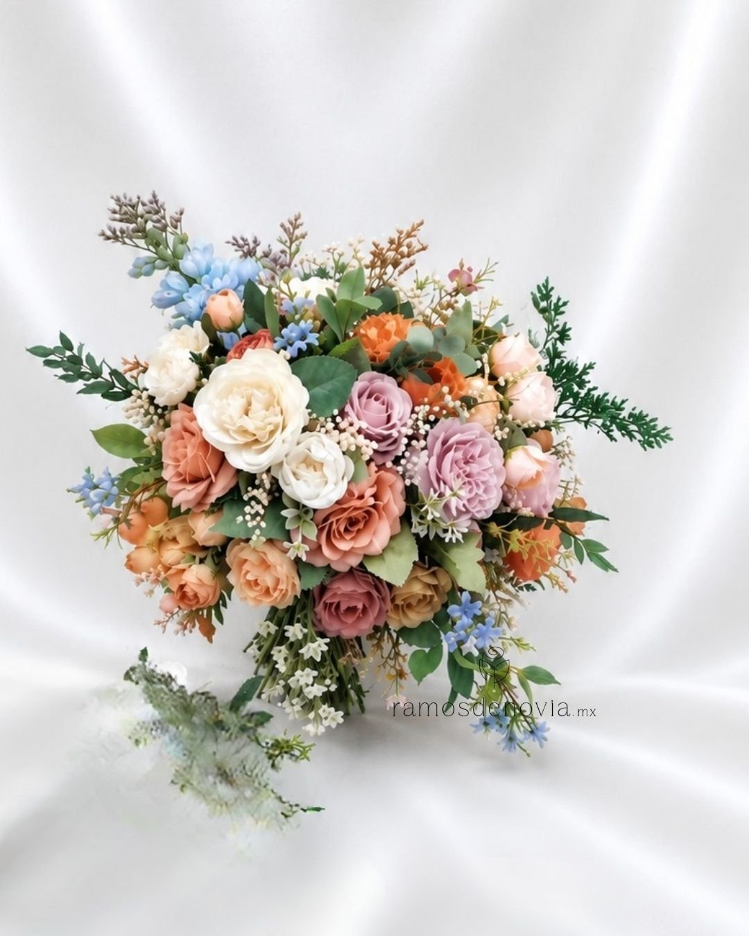 Bouquet Silvestre Rosa y Coral 1179 1 Bouquet Silvestre Rosa y Coral 1179