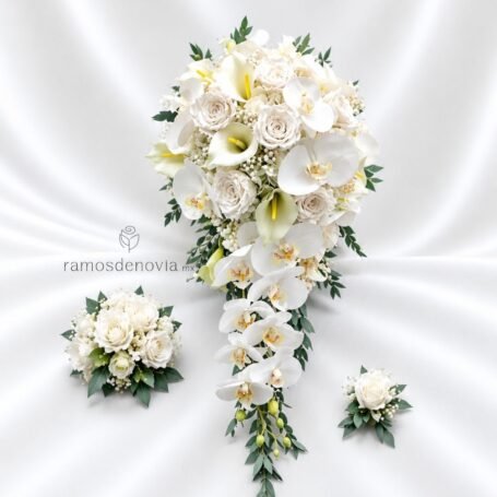 Cascada blanco e ivory 1182