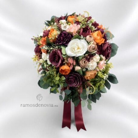 Bouquet Vino y Coral 1190