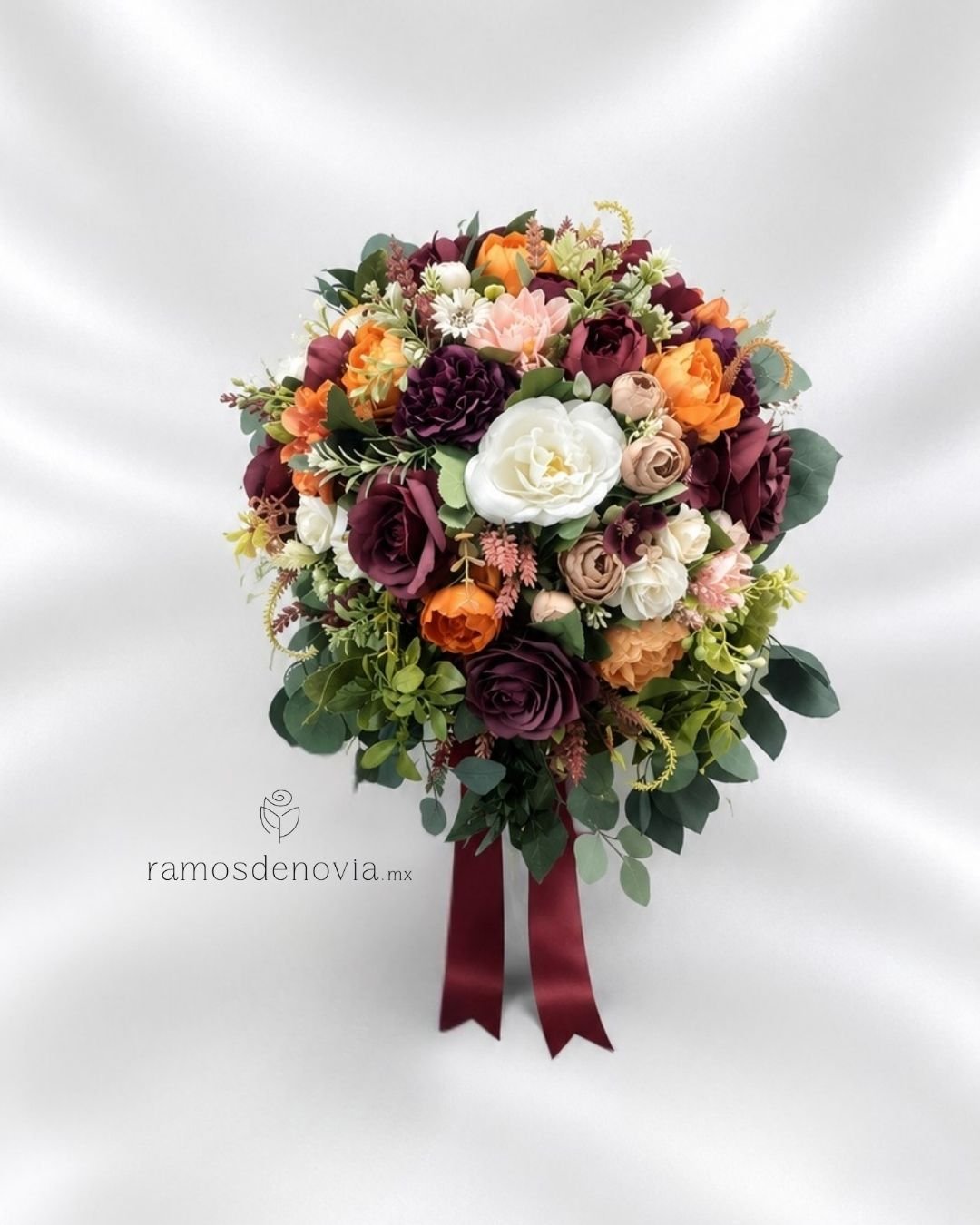 Bouquet Vino y Coral 1190 1 Bouquet Vino y Coral 1190